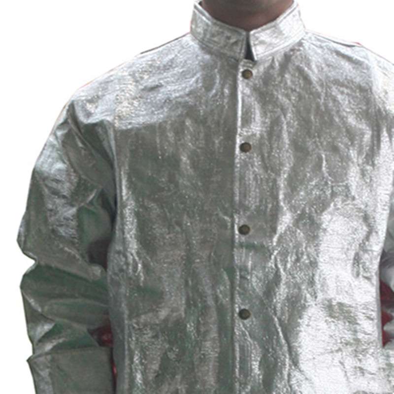 铝箔炼钢炉服 铝箔防火布隔热阻燃防护服防火耐高温劳保工业服饰