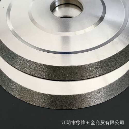 金刚石磨轮瓷砖修边轮斜轮45度尖角电镀SDC砂轮直径85内孔20砂宽7