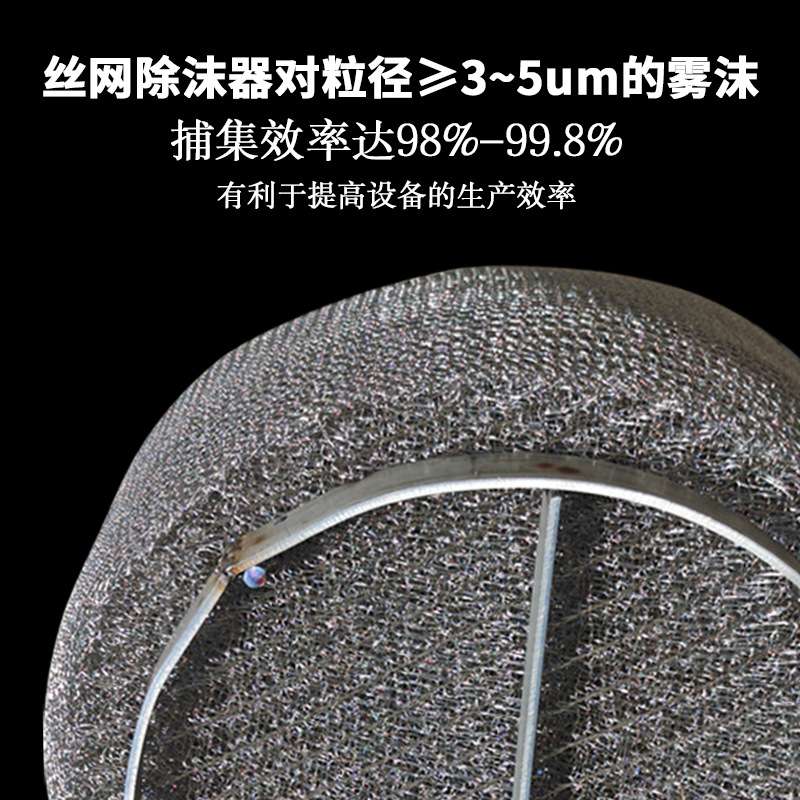 不锈钢304丝网除沫器厂家生产水雾净化塔除雾器聚丙烯折流板