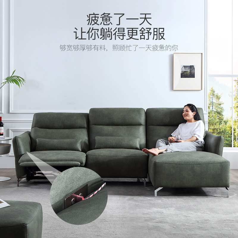 2025新款三防免洗科技布沙发小户型客厅转角现代简约网红轻奢l型