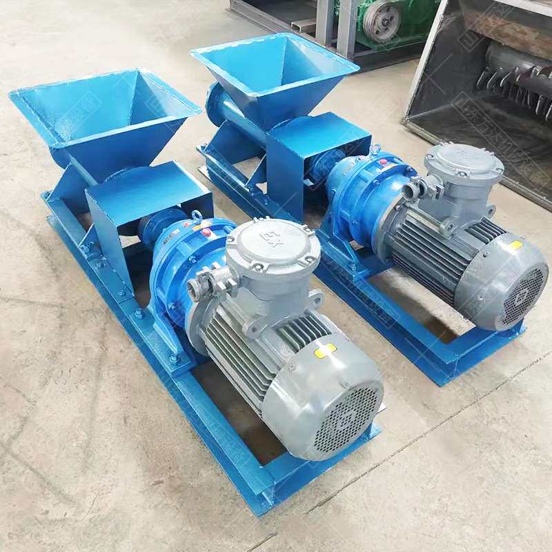矿用隔爆炮泥机 挤泥堵炮眼4KW隧道小型可移动出泥机40-120孔可做