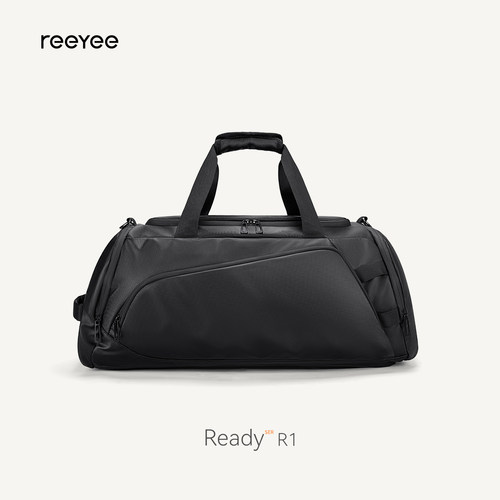 ReeYee旅行包男手提斜挎双肩运动健身包干湿分离大容量出差电脑包