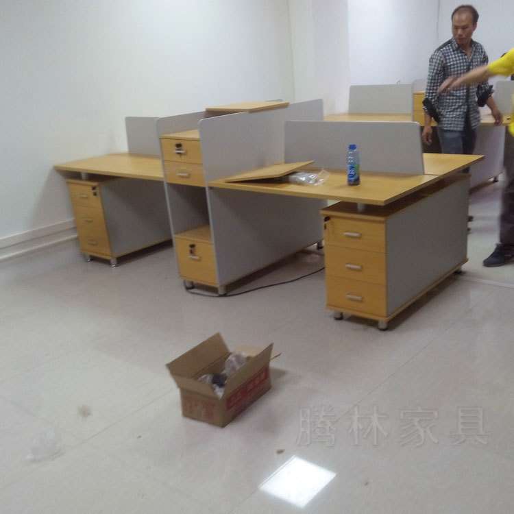 开放式组合办公桌椅办公室员工办公桌职员工位电脑桌