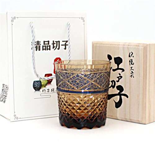 【质享家】--好材质_酒杯水晶玻璃威士忌杯手工制作雕刻手工雕刻