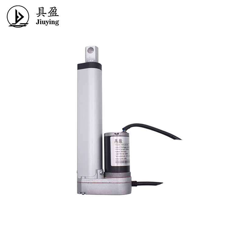 具盈无刷电机微型可连续工作12/24v工业关节轴承限位开关电动推杆