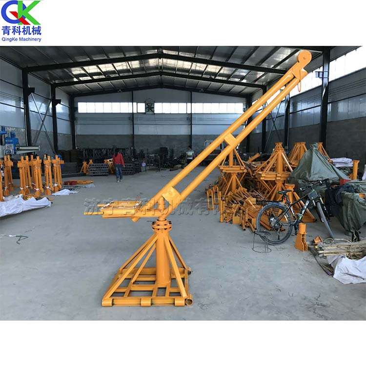 建筑工地吊运提升机 1T便携式全角度吊运机 360度旋转装修小吊机