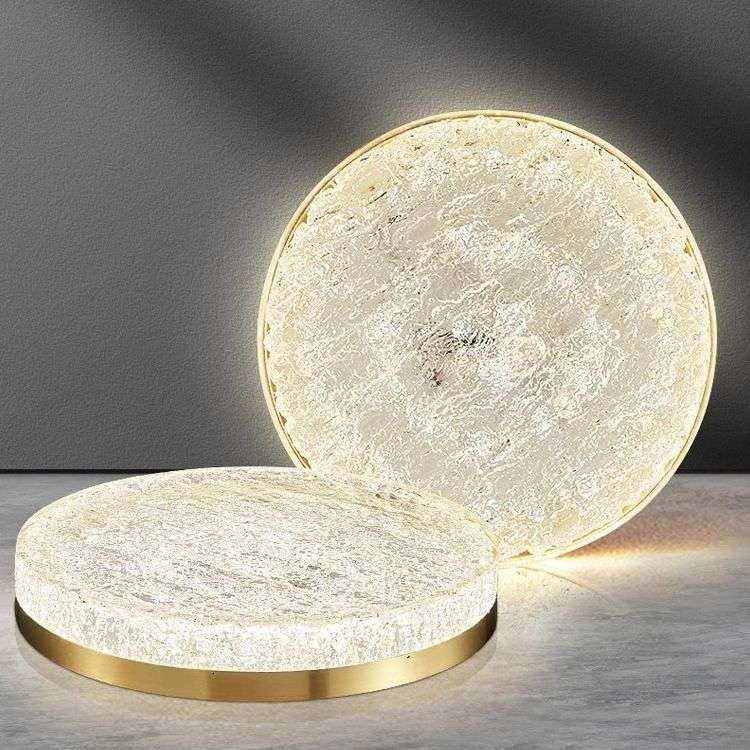 全铜主卧室吸顶灯具意式后现代简约家用LED圆形书房间2022热销榜