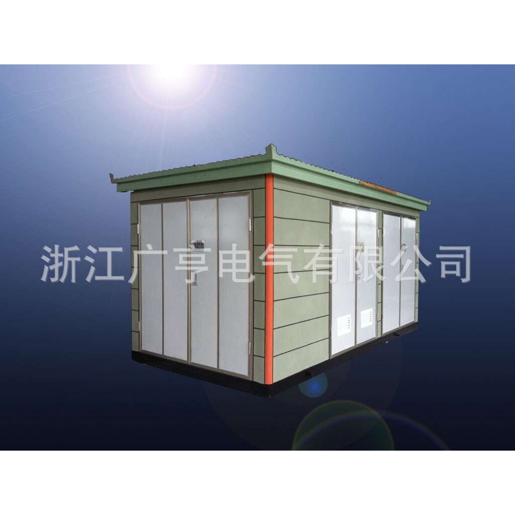 景观式非金属箱变外壳,金邦板箱变箱体,箱式变电站壳体/可拼接
