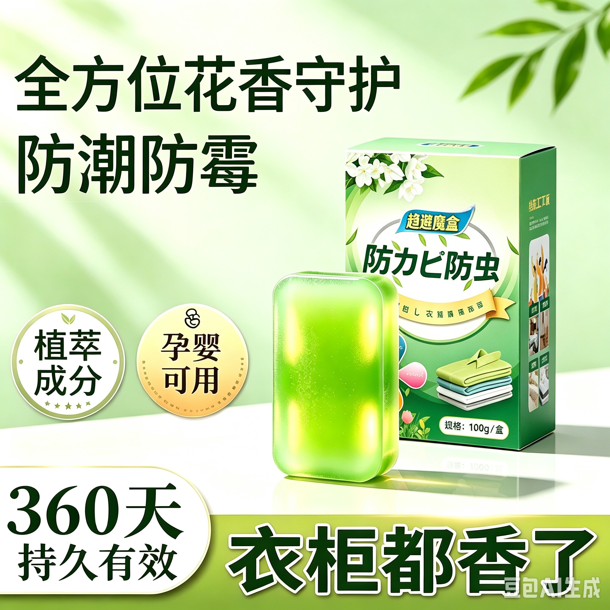 【新品】衣柜清新香包衣物防潮香氛包卧室衣橱持久留香花香型YS
