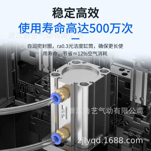 SMC型薄型气缸C55B CD55B32-20-25-40-50-63-80-10-15-30-35-60M