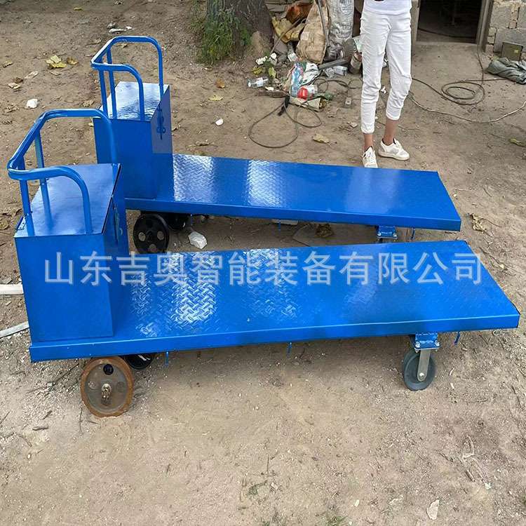 电动平板车工具车搬运车平板拖车轨道平车
