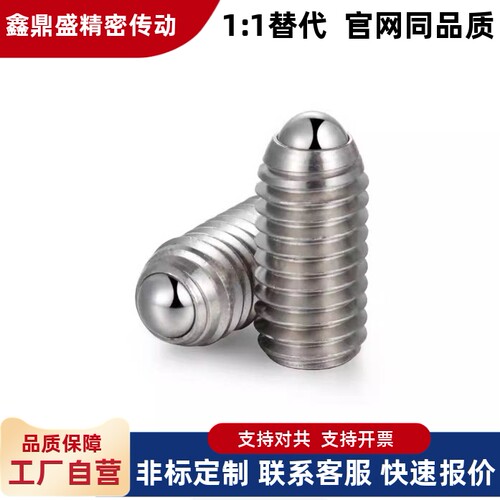 不锈钢加长球头柱塞BMSL3-16