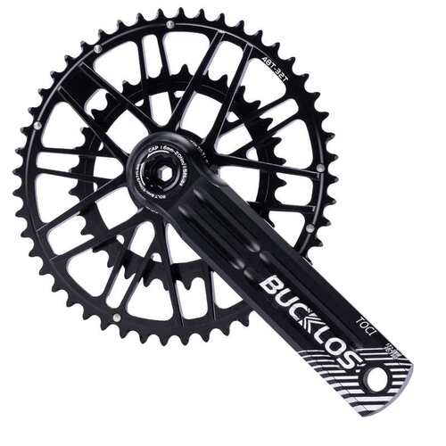 公路自行车曲柄GXP170mm/172.5mm铝合金48-32T牙盘组合自行车配件