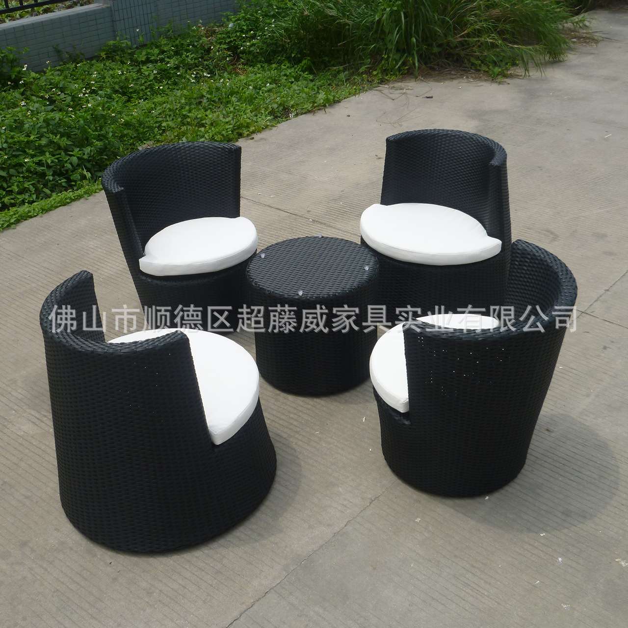 厂家 编藤桌椅户外藤制藤编家具藤艺家具酒店藤餐桌椅家具绳编