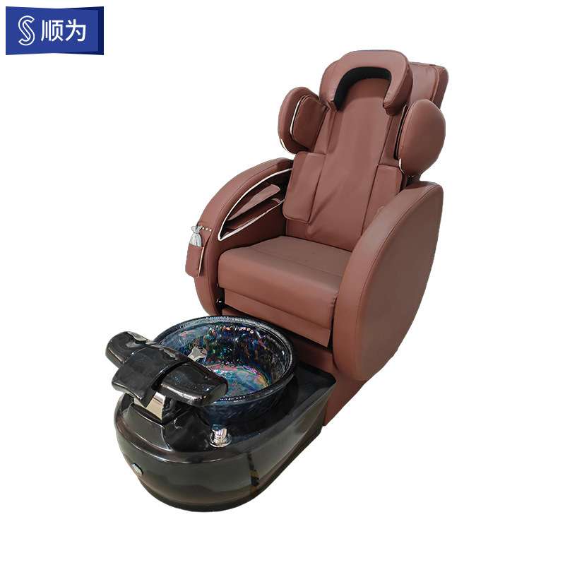 太空舱脚池椅 nail salon多功能修脚美甲足疗椅按摩智能沐足椅