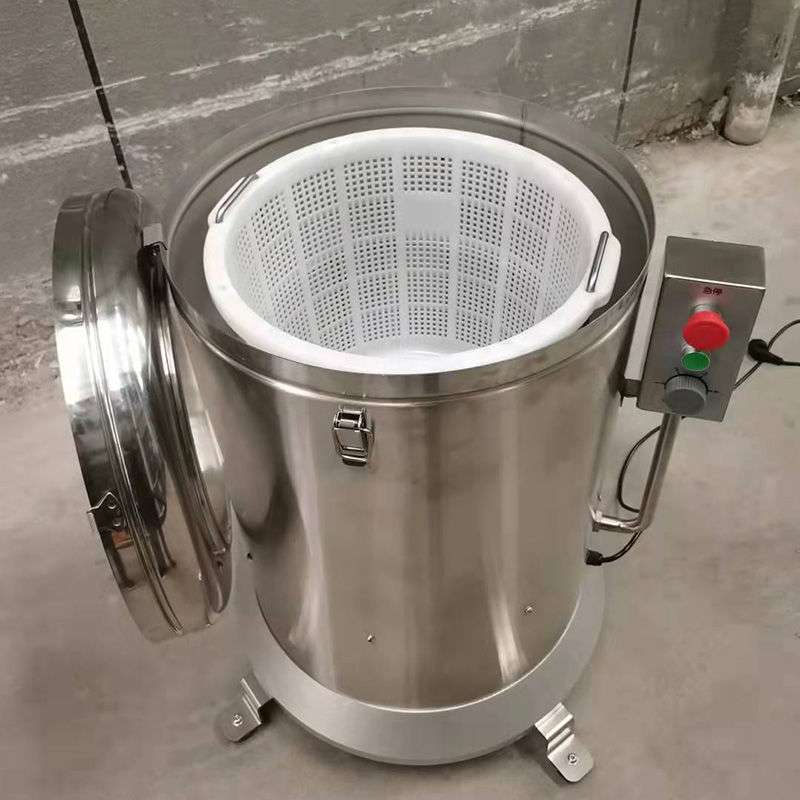 大容量蔬菜脱水机 商用不锈钢离心甩水机食品甩干机单桶脱水机