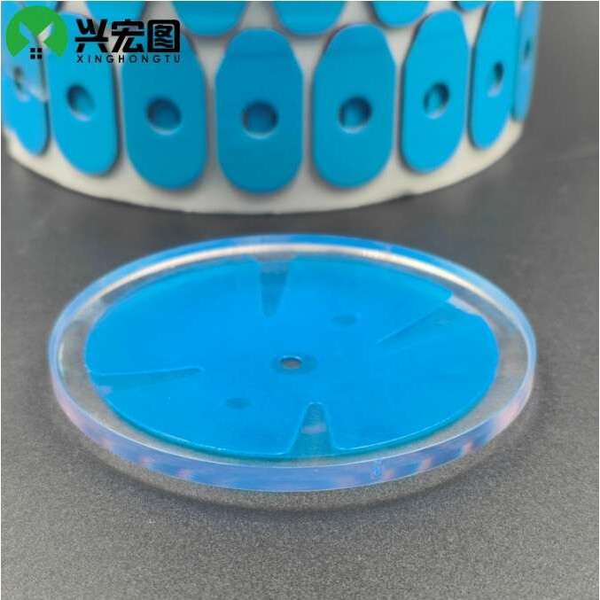 镜片加工眼镜打磨防滑贴PC镜片打磨保护贴发水膜镜片单面贴不跑轴