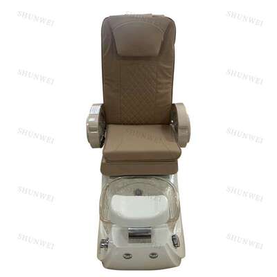 美甲修脚椅 Pedicure chair电动沐足做脚Spa salon按摩脚 池沙发
