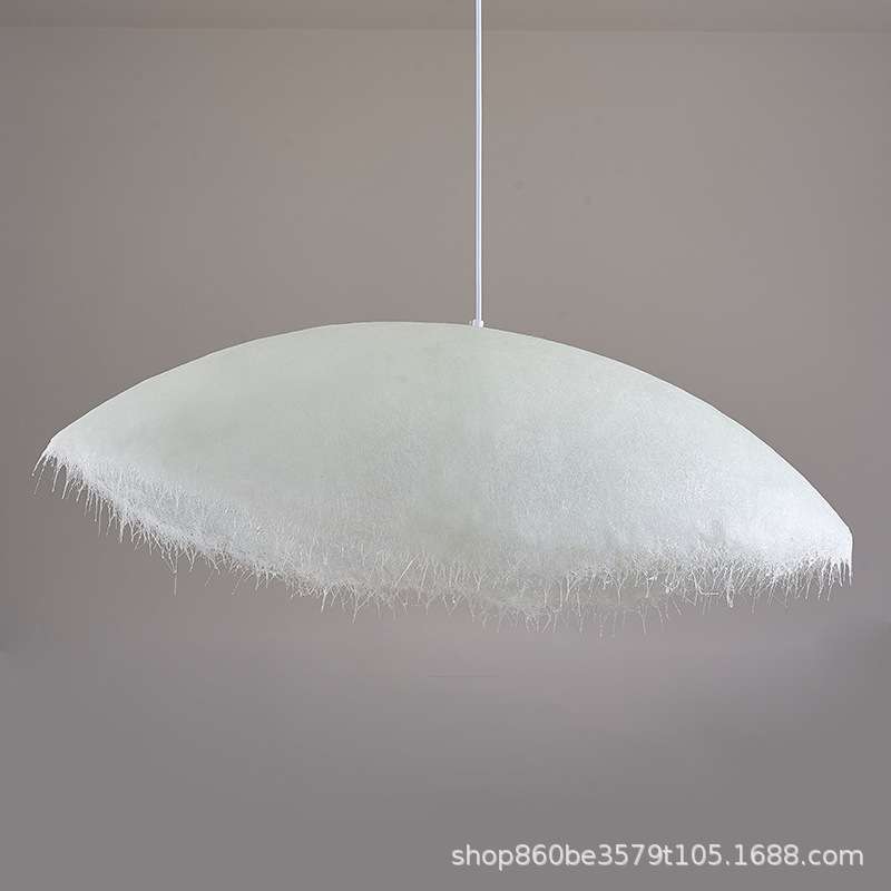 造心家具|意大利设计师款创意鸟巢蚕丝状客厅餐厅吊灯floor lamp