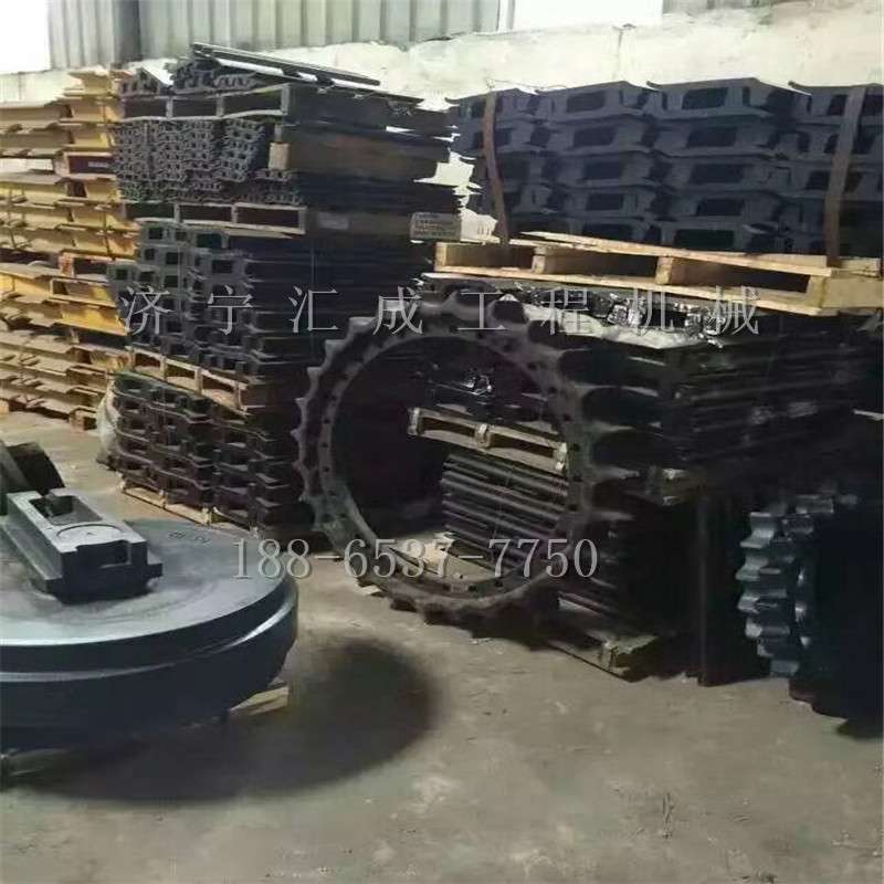 挖掘机履带链/引导轮/支重轮/驱动轮/托轮涨紧油缸 勾机四轮一带
