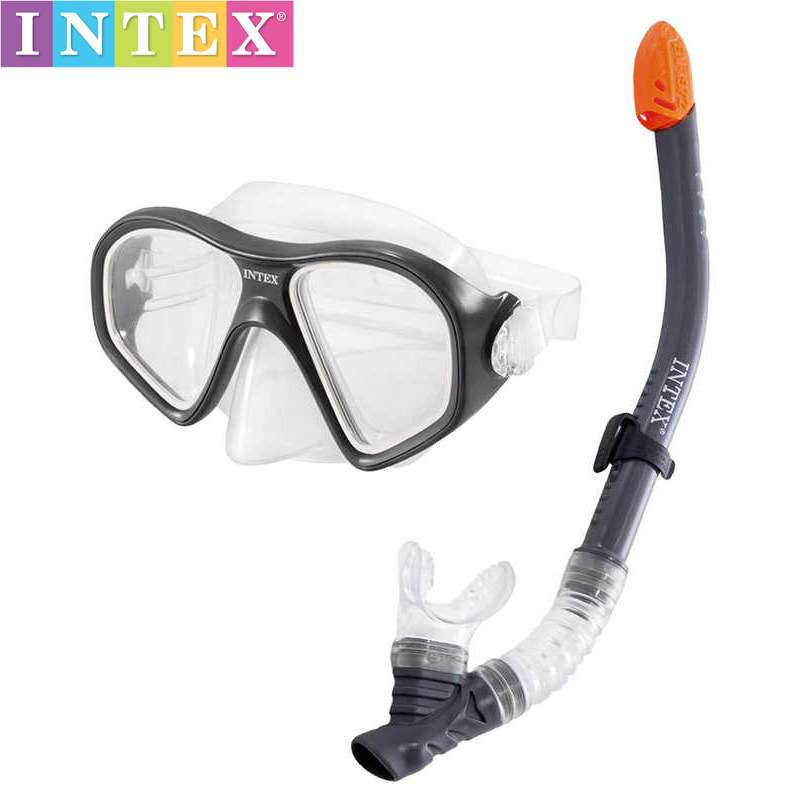 INTEX55962成人潜水镜运动泳具组合浮潜装备浮潜呼吸管冲浪三宝