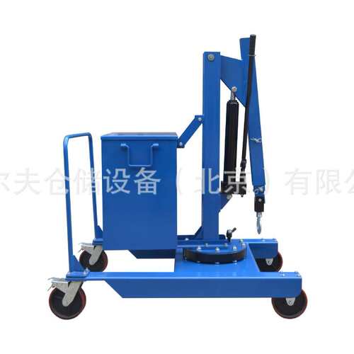 Manual rotation crane