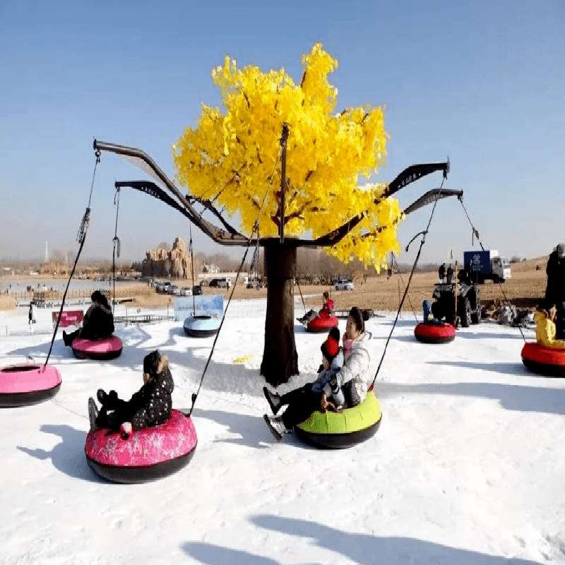 雪地转转 滑雪圈 造雪机 冰雪游乐设备生产厂家