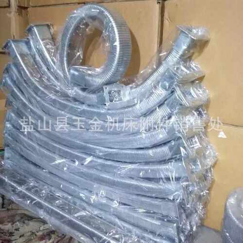 现货耐高温防油金属拖链机床维修电缆穿线JR-2型矩形金属软管