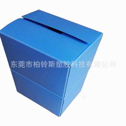 PP发泡板周转箱PP发轻板塑料箱普通纸箱形塑料周转箱东莞直销