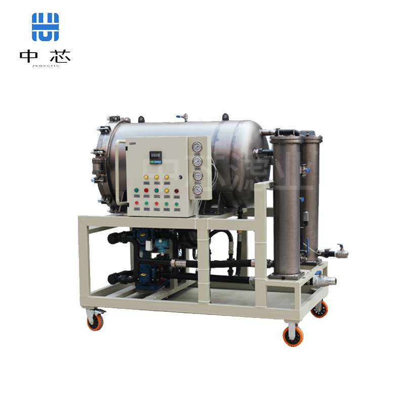中芯滤业 石油化工用聚结脱水滤油机 变压器油脱水滤油机