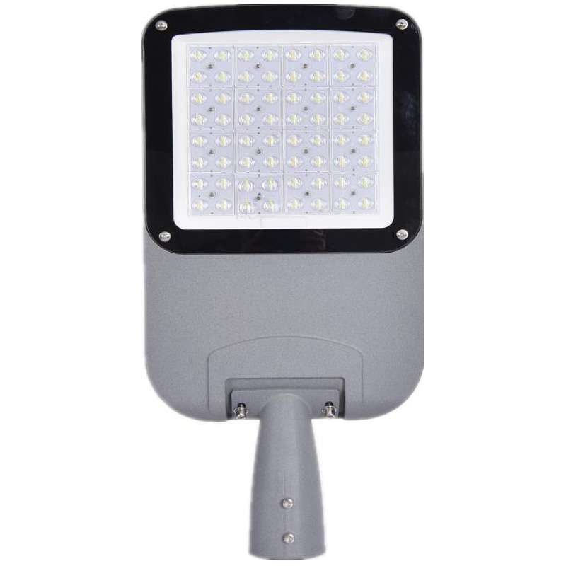 户外LED路灯头200W压铸铝可调角度方形路灯外壳工程款路灯具