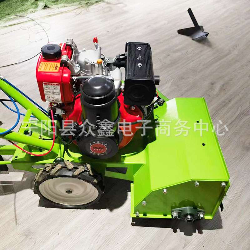 180水冷柴油除草机家用汽油170除草机翻地机旋耕碎草机