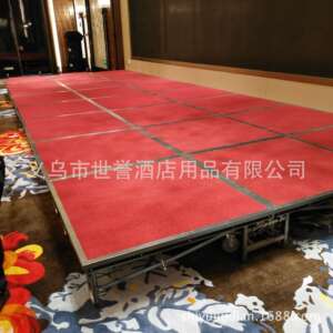 杭州星级酒店宴会活动舞台 户外婚庆组装T台 高度可调节折叠舞台