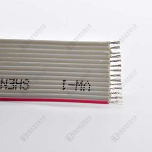 UL2651灰排线28AWG 间距1.27软5并线 红边 显示屏信号线