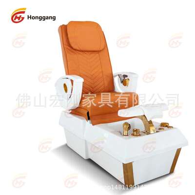 美甲修脚椅 Pedicure chair电动沐足做脚Spa salon按摩脚池沙发