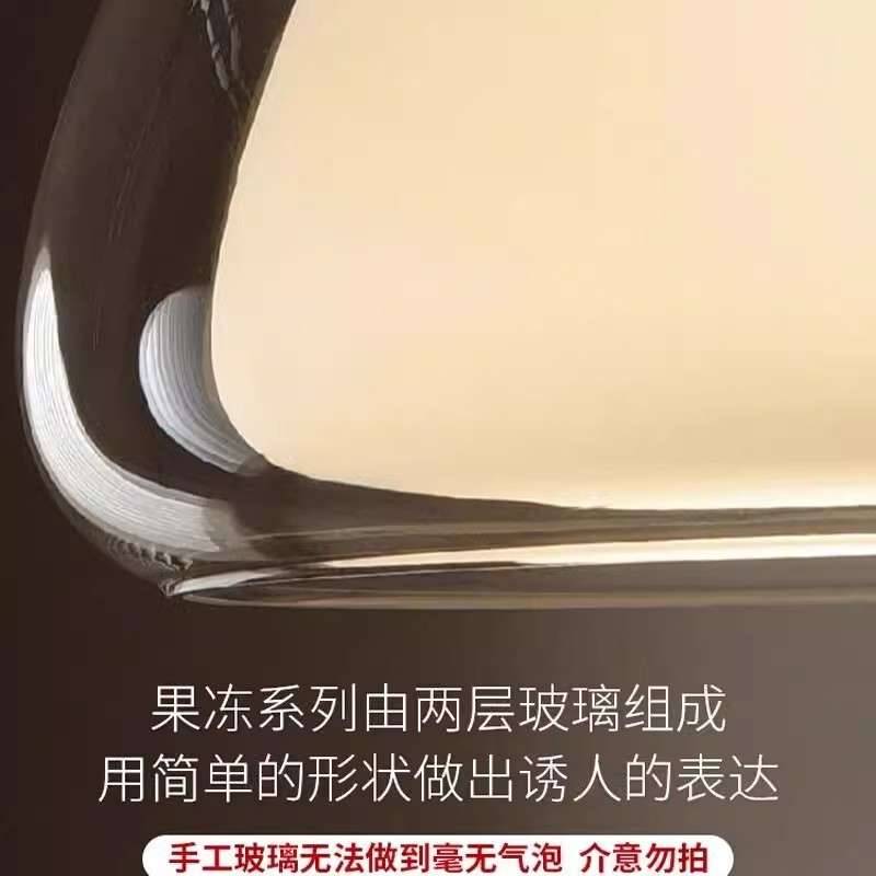 果冻吊灯丹麦北欧现代简约床头灯客厅卧室玻璃岛台单头三头餐厅灯