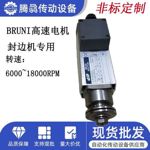 意大利BRUNI 高速精密切割电机 封边机专用齐头电机