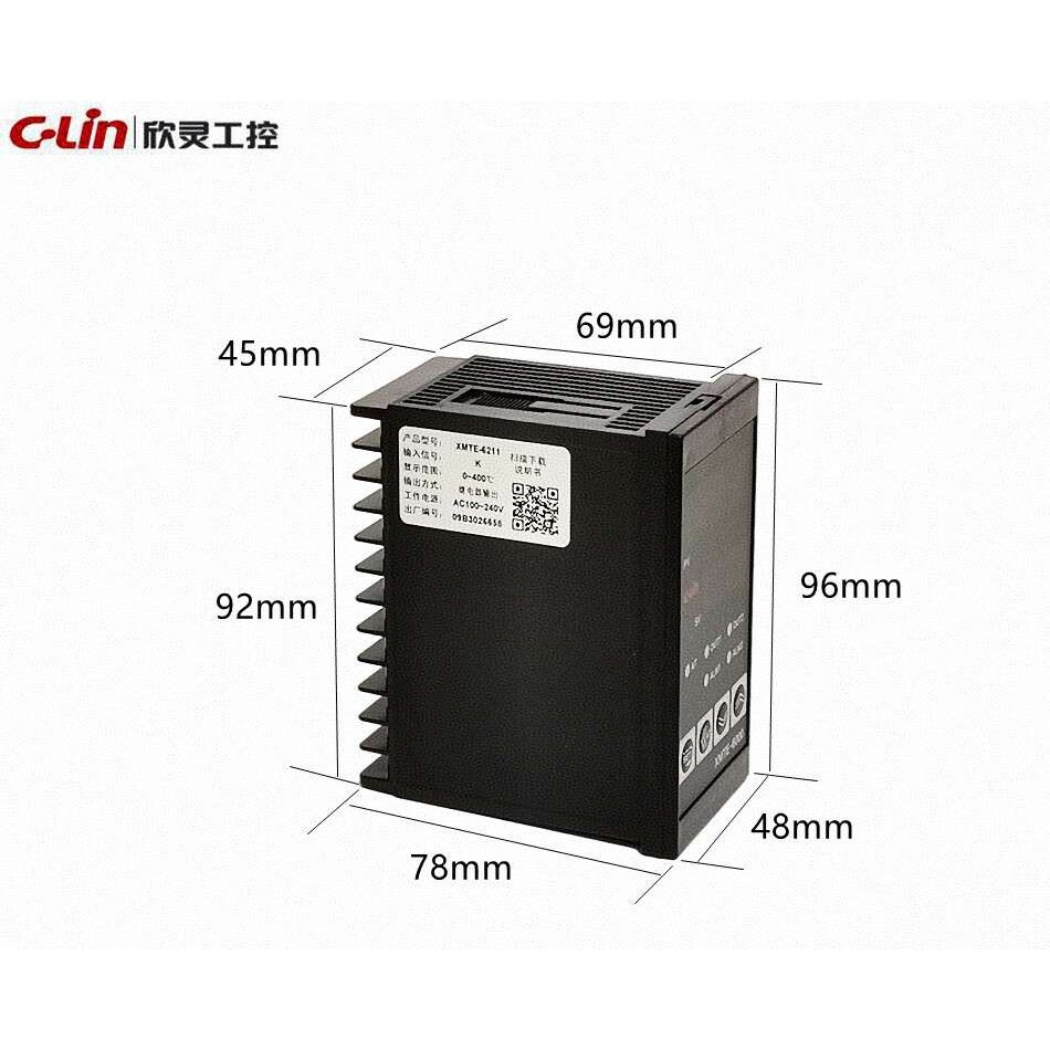 欣灵牌智能温控仪器XMTE-6000/6211/6511继电器/固态信号 经济型