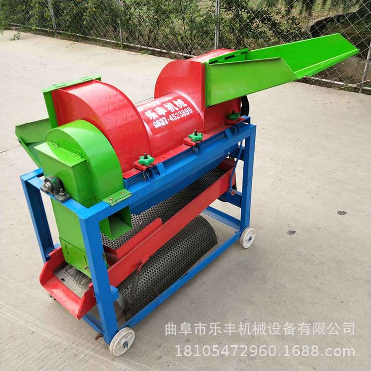 多功能脱粒机 家用玉米黄豆高粱谷子油菜籽脱粒机 谷物打谷机