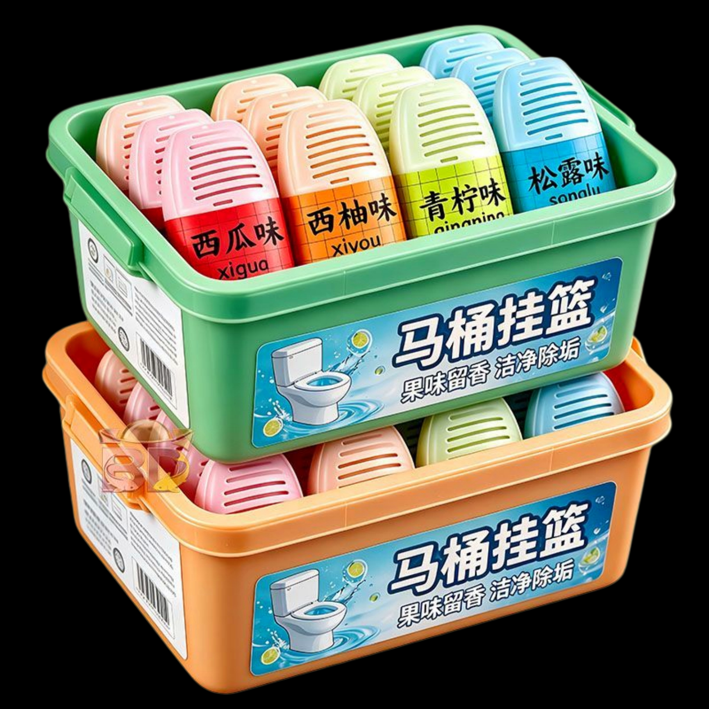 马桶挂篮新款上市无水箱厕所除臭去除异味悬挂式洁厕神器马桶清洁