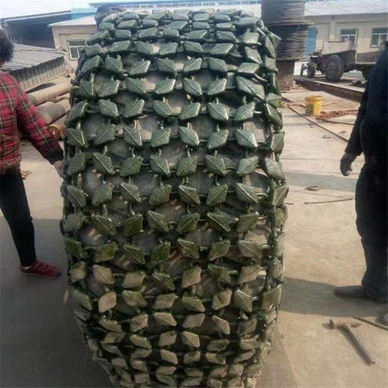 现货供应装载机防滑链 高强度对焊防滑链 20.5-25装载机防滑链