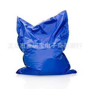 宝蓝色 豆袋懒人沙发椅创意榻榻米懒骨头 卧室电脑小沙发可拆洗