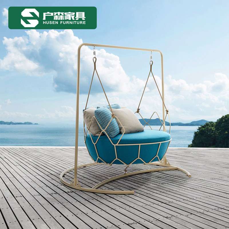 户外鸟巢吊椅景观吊篮阳台设计师创意秋千网红家用吊床室内摇篮椅图片