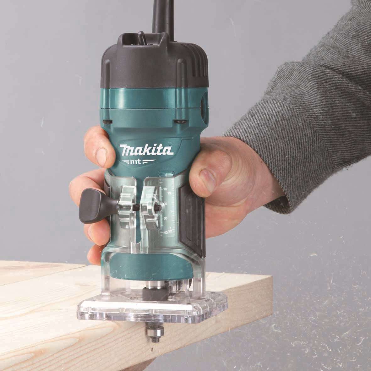 牧田（makita）M3700B修边机木工开槽机铝塑板开孔电动工具电锣机