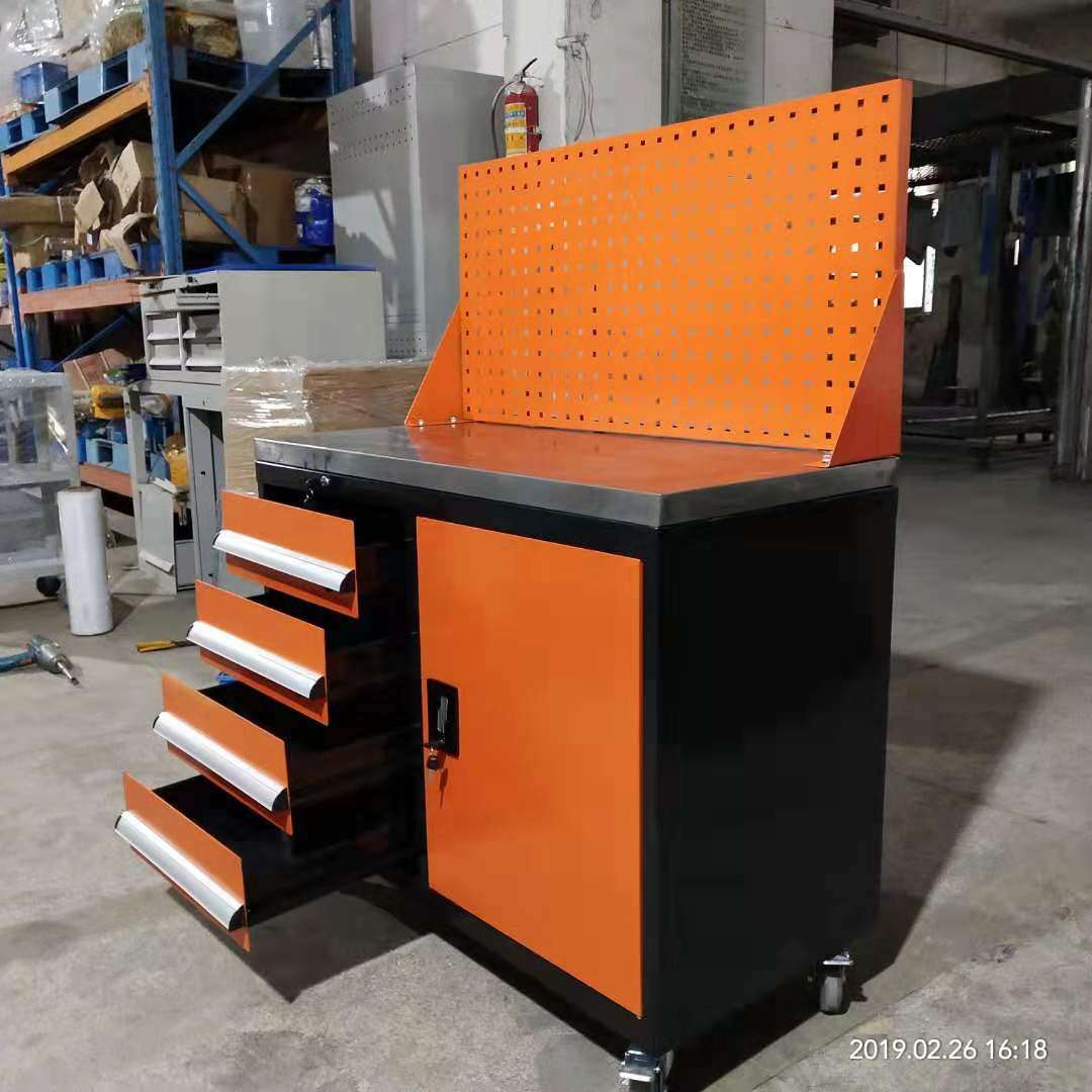 抽屉式车间零件柜组合重型工具车柜 多功能移动零件盒组合工具柜