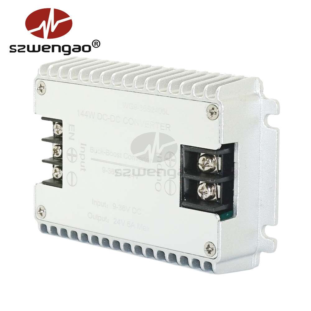【高品质】车载电源降压器24V转12V 30A汽车改装电源输入反接保护