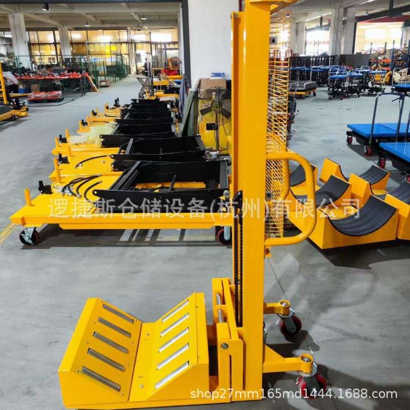 非标轻型半电动升高机液压平台车搬运车堆高车模具堆垛机