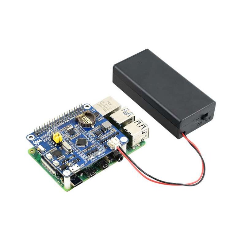 微雪树莓派内置适用Arduino单片机电源控制板 RTC定时 自动开关机