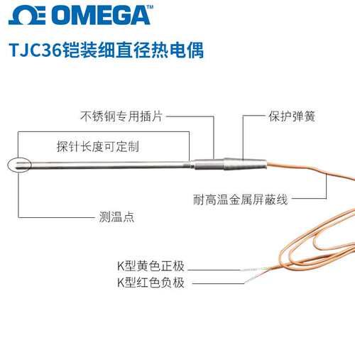 TJC36-CASS-062E-12-SMPW-M TJC36-CAXL-062U-18奥米佳铠装热电偶