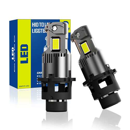 厂家新品直插D2S/R D4S/R LED汽车大灯1:1替换原装氙气灯高亮LED